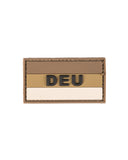 Morale patch Bundeswehr DEU Mil-Tec en PVC 3D 5,5 x 3 cm à dos auto-agrippant