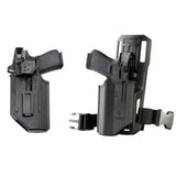 Holster à port apparent Fobus LE2 MEX2 polymère renforcé pour Glock 17, 19 et 45