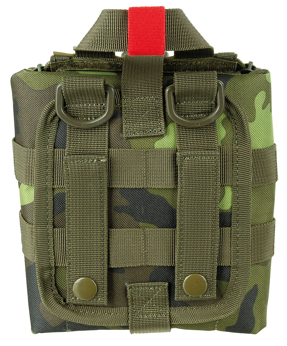 Pochette médicale MFH IFAK MOLLE petit format 16 x 18 x 8 cm en polyester