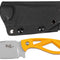 Couteau à lame fixe Skeleton Fox Outdoor pleine soie lame 8,2 cm gaine Kydex