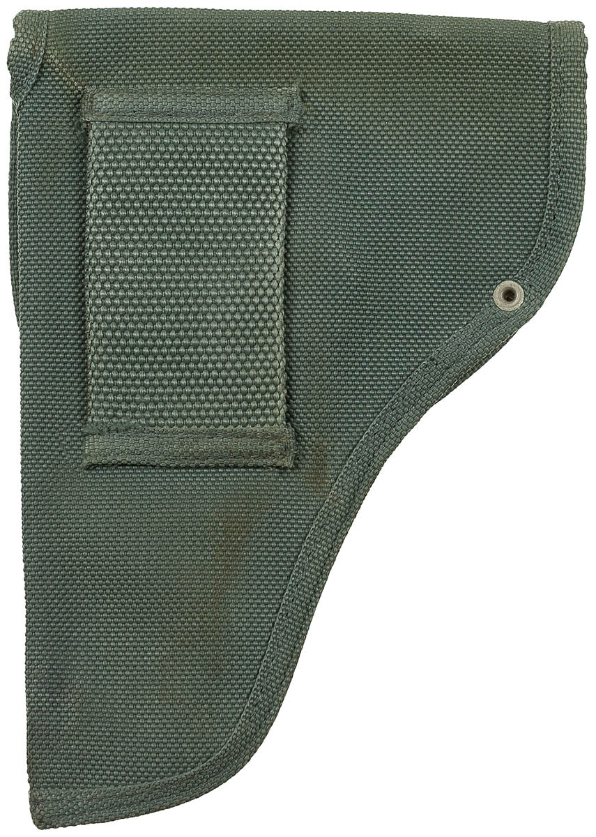 Étui de pistolet italien Typ I en toile de coton, surplus d'occasion, lot de 10