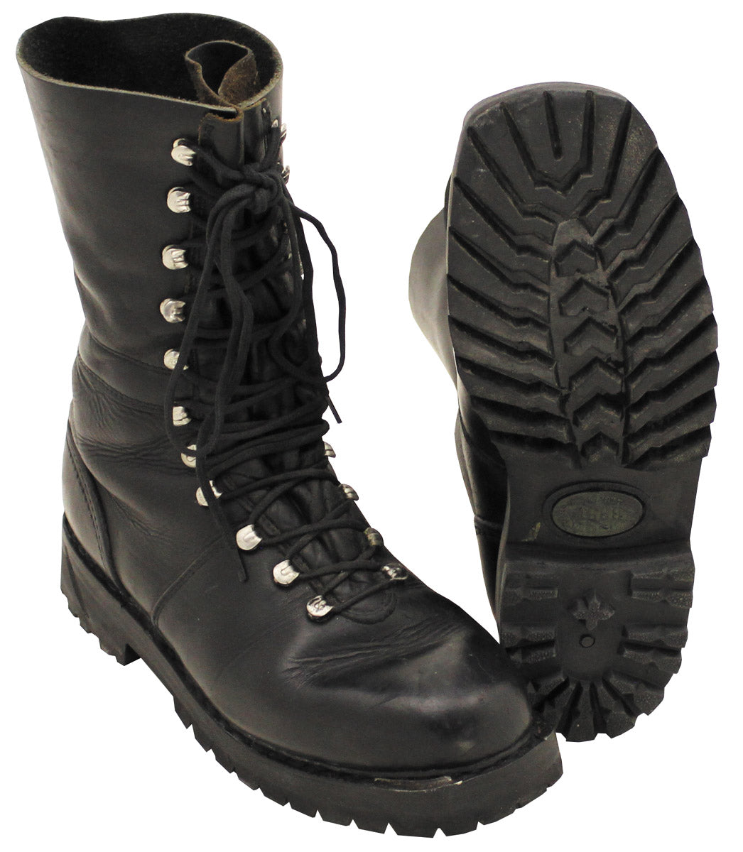 Chaussures de randonnée autrichiennes doublé sans doublure, surplus d'occasion, lot de 5