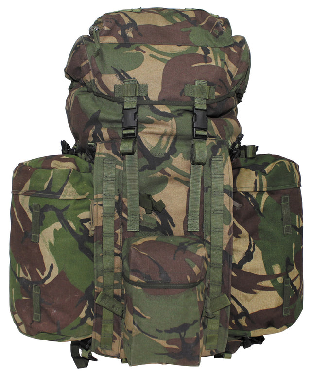 Sac à dos britannique de 60 x 60 x 30 cm, surplus d'occasion pour le transport et le rangement