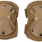 Coudières MFH Professional Defence 16 x 11 cm rembourrage EVA sangles élastiques