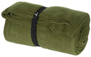 Couverture polaire MFH 200 x 150 cm en polyester 300 g/m² avec sac de transport
