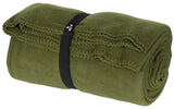 Couverture polaire MFH 200 x 150 cm en polyester 300 g/m² avec sac de transport