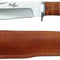 Couteau à lame fixe Ranger 16 Fox Outdoor lame 16 cm manche cuir et fourreau cuir