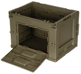 Caisse pliable MFH en polypropylène 20 et 60 l empilable à couvercle intégré