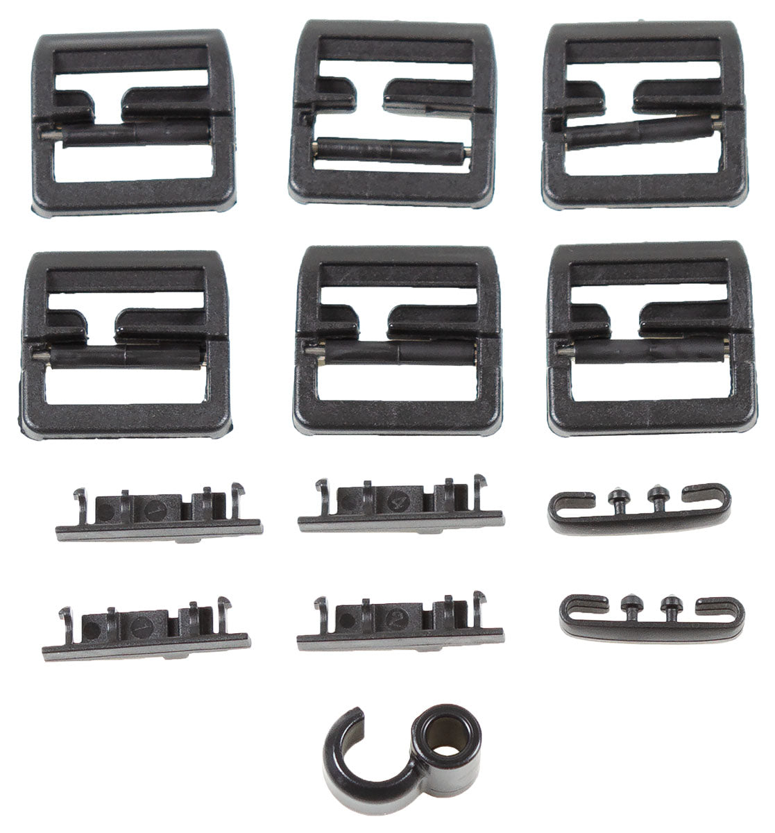 Boucles de rechange de masque britanniques, surplus comme neuf, lot de 5