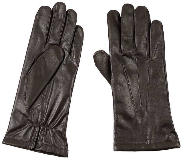 Gants à doigts tchèques en cuir, surplus comme neuf pour le froid et la manutention