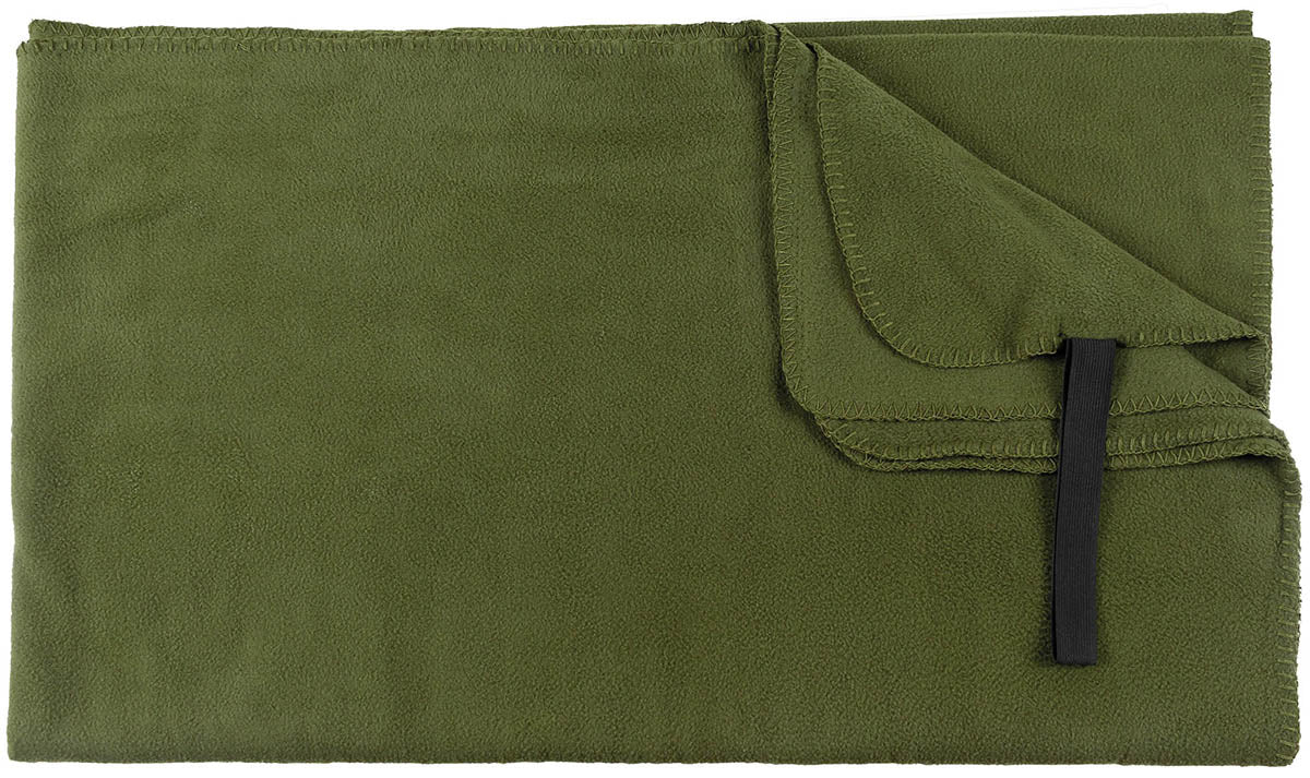 Couverture polaire MFH 200 x 150 cm en polyester 300 g/m² avec sac de transport