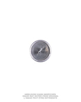 Bouton d'uniforme est-allemand en aluminium, 20 mm, fonds de dépôt