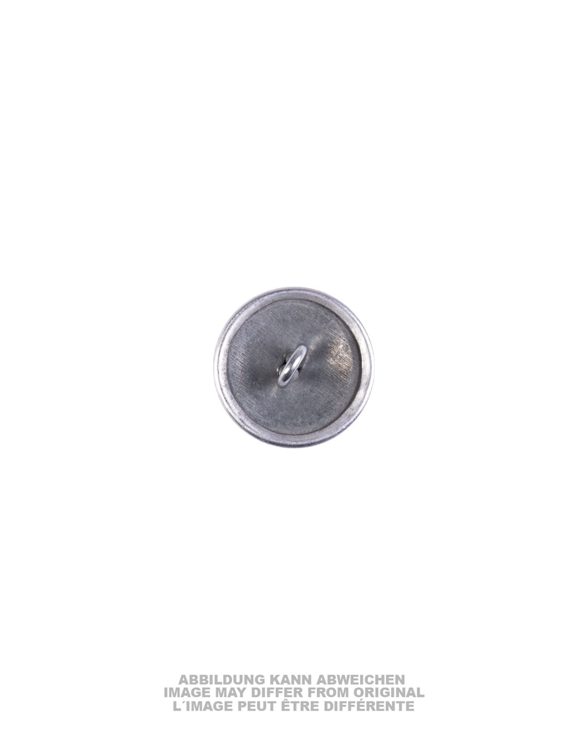 Bouton d'uniforme est-allemand en aluminium, 20 mm, fonds de dépôt