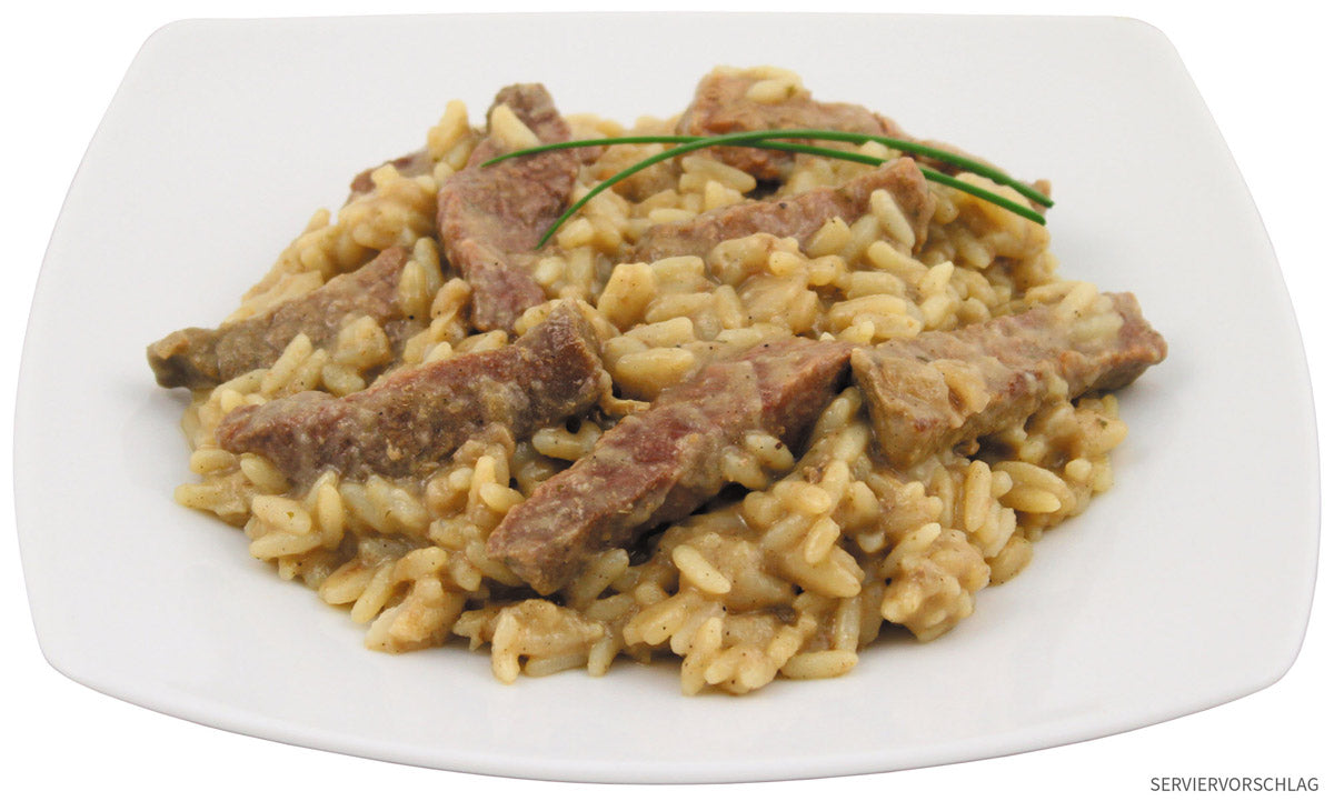 Conserve de plat cuisiné au bœuf MFH 400 g sans conservateur ni exhausteur