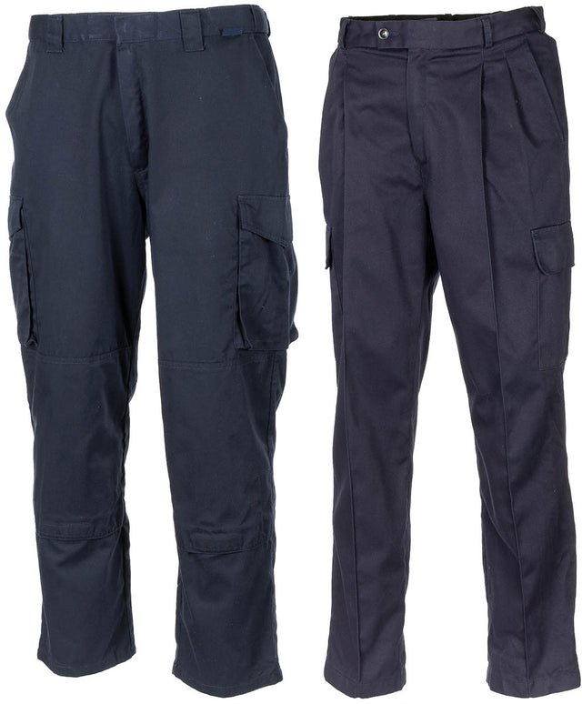 Pantalon d'intervention britannique de police, surplus d'occasion, lot de 10