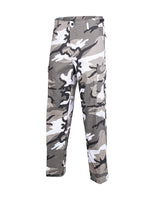 Pantalon de combat type BDU Mil-Tec en polycoton 80/20 six poches et taille réglable