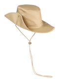 Chapeau de brousse Mil-Tec en coton doublé avec bord relevable et cordon de serrage