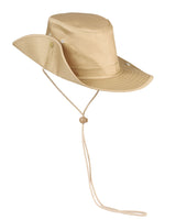 Chapeau de brousse Mil-Tec en coton doublé avec bord relevable et cordon de serrage