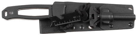 Couteau Scorpion Fox Outdoor pleine soie lame 11,5 cm manche G10 gaine Kydex