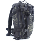 Sac à dos 27 L Assault Pack polyester 600D MOLLE à découpe laser