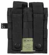 Porte-chargeur double petit format MOLLE MFH, logements 4 x 12 x 2,5 cm