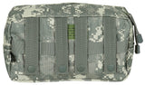 Pochette utilitaire MOLLE MFH grand format à ouverture intégrale, 25 x 13,5 x 9 cm