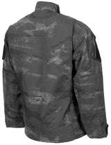 Veste de combat US ACU MFH Rip Stop 100 % coton col montant et poches de manche