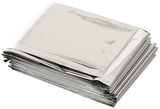 Couverture de survie aluminisée MFH 213 × 132 cm 50 g pour froid et humidité