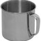 Quart de campagne Fox Outdoor en acier inoxydable simple paroi 500 ml 90 g