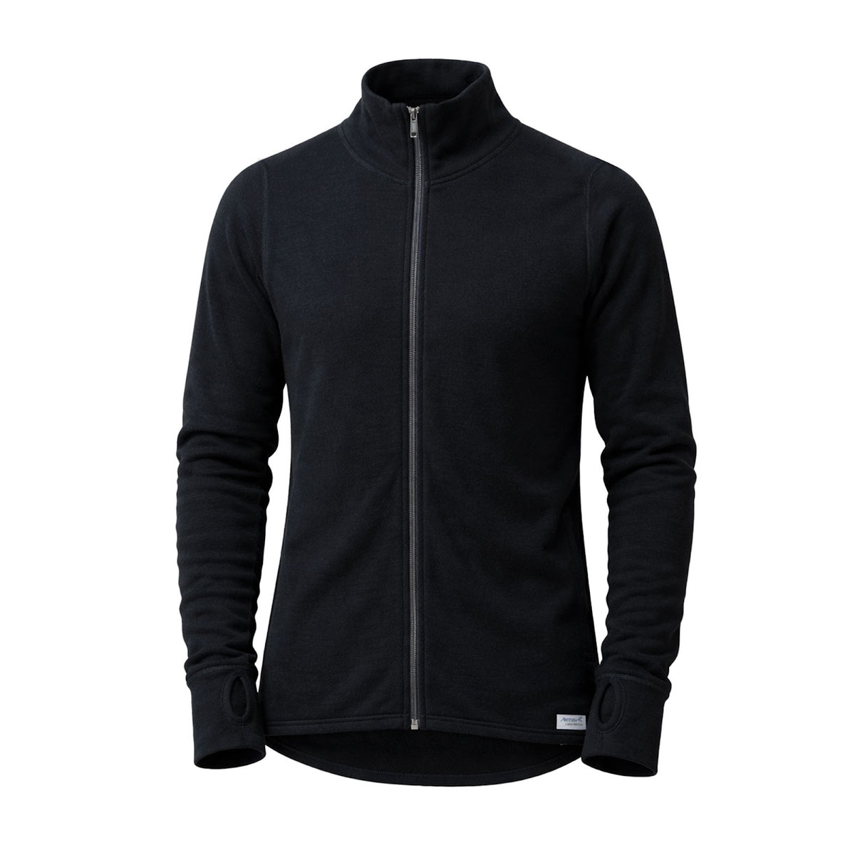Veste chaude Artica Trek laine Mérinos 400 g/m² col montant à glissière dos allongé