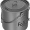 Gamelle en titane Fox Outdoor 1,1 L couvercle verseur et anses rabattables 160 g