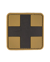 Morale patch premiers secours grand format Mil-Tec 3D PVC 5 x 5 cm 7 g auto-agrippant
