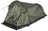 Tente tunnel MFH Hochstein 2 places arceaux fibre de verre 7 mm 220 x 130 cm