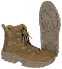 Chaussures de combat MFH Commando mi-hautes en polyester à laçage six œillets