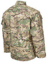 Veste de combat US ACU MFH Rip Stop 100 % coton col montant et poches de manche