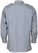 Chemise de service suédoise à manches longues, surplus d'occasion, lot de 10