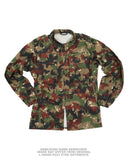 Veste de combat suisse M83 en coton-polyester, surplus militaire d'occasion