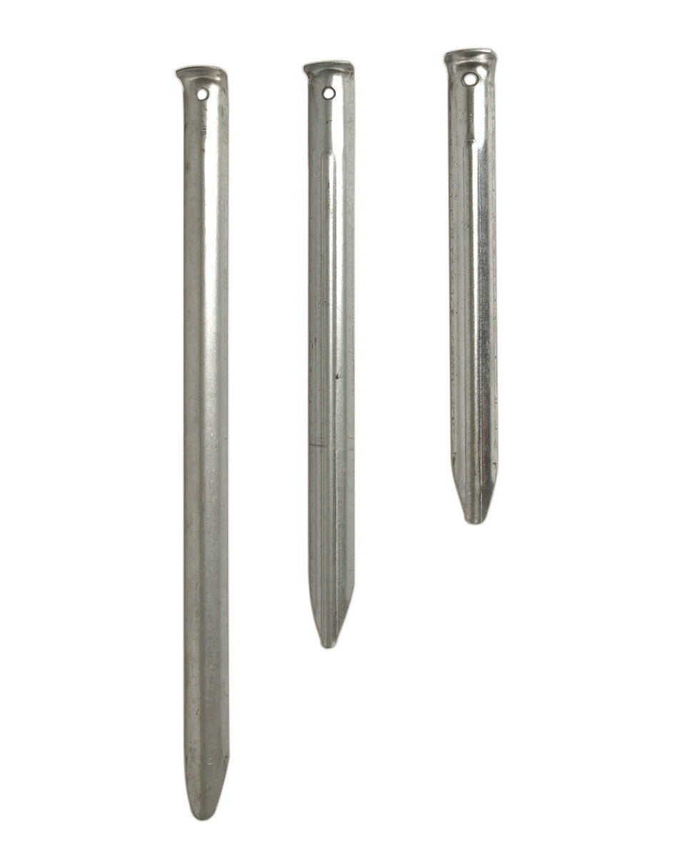 Piquet de tente Mil-Tec en acier au carbone Q235 de 30 cm de longueur