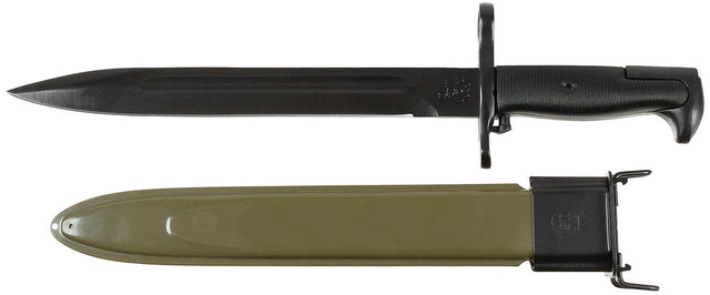 Baïonnette US M1 MFH pour M1 Garand lame 25 cm acier 3Cr13 avec fourreau M7
