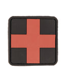 Morale patch premiers secours grand format Mil-Tec 3D PVC 5 x 5 cm 7 g auto-agrippant