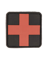 Morale patch premiers secours grand format Mil-Tec 3D PVC 5 x 5 cm 7 g auto-agrippant