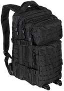 Sac à dos US Assault I Basic MFH 30 l en polyester avec ceinture ventrale amovible