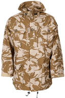 Veste de commando Smock britannique coupe-vent en coton et polyester, motif DPM Desert, surplus comme neuf
