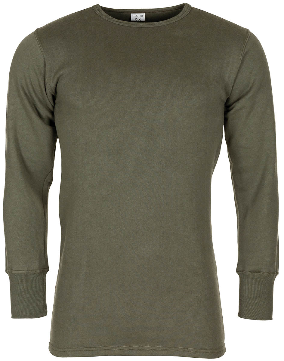 Maillot de corps français pelucheux, surplus comme neuf pour le service et la vie courante