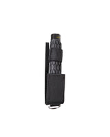 Matraque télescopique Mil-Tec acier au carbone 16 / 41 cm poignée TPE avec étui nylon