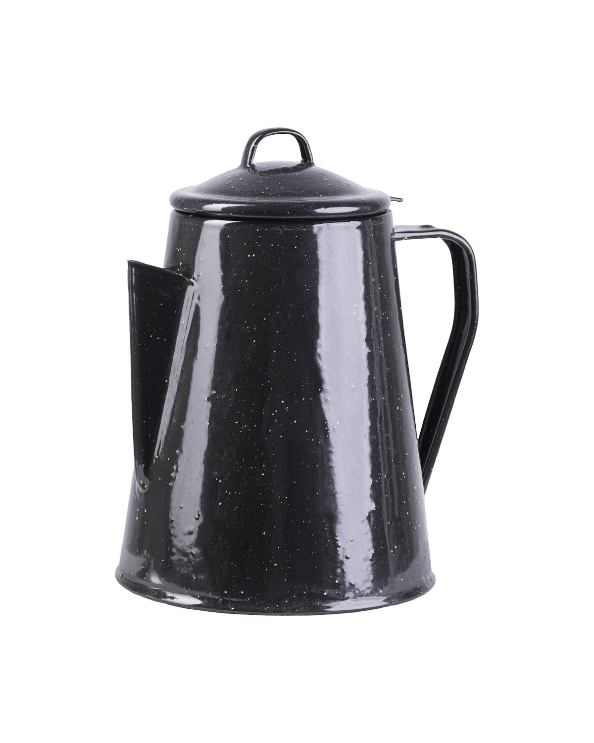 Cafetière émaillée Mil-Tec avec percolateur 2 litres 8 tasses hauteur 23 cm 570 g