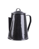 Cafetière émaillée Mil-Tec avec percolateur 2 litres 8 tasses hauteur 23 cm 570 g