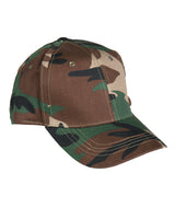 Casquette type US Mil-Tec pour enfant en coton avec réglage arrière par clip