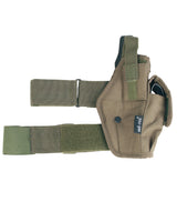 Holster de cuisse Mil-Tec universel en polyester enduit PVC avec porte-chargeur intégré
