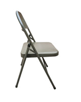Chaise pliante type US Mil-Tec en métal laqué 45 x 47 x 79 cm, charge 120 kg